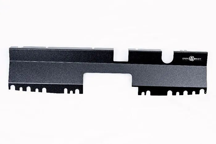 Process West Radiator Cover Black for Subaru WRX/STI VA 15-21 (No Intake Chute) [PWED04B] - Revzone