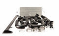 Process West Front Mount Intercooler Kit w/Silver Core, Black Piping for Subaru WRX 08-14 [PWFMIC04] - Revzone