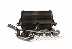 Process West Front Mount Intercooler Kit w/Black Core, Black Piping for Ford Focus ST Mk3 LW/LZ [PWFMIC05B]