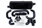 Process West Front Mount Intercooler Kit w/Black Core, Black Piping for Subaru WRX VA 15-21 [PWFMIC07B] - Revzone
