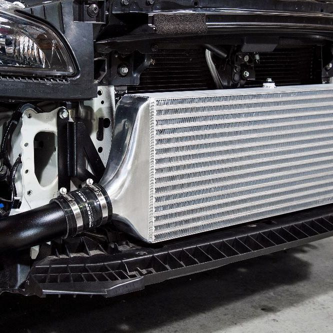 Process West Front Mount Intercooler Kit w/Black Core, Black Piping for Subaru WRX VA 15-21 [PWFMIC07B] - Revzone