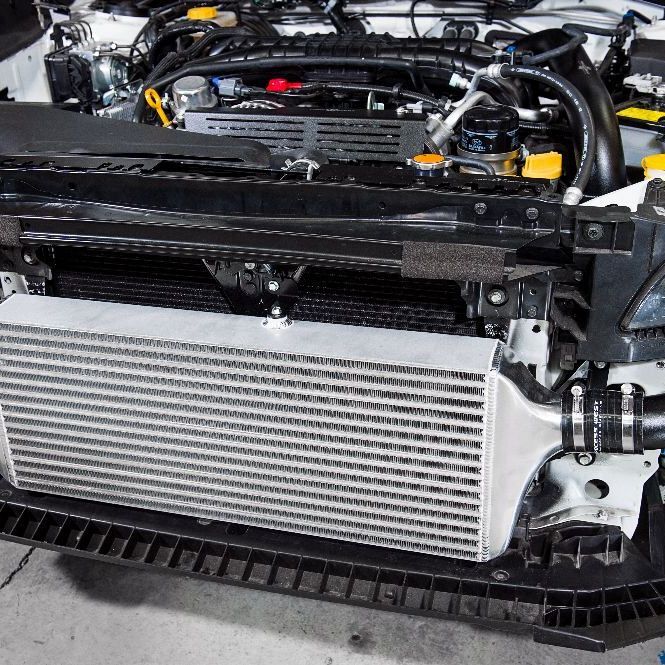 Process West Front Mount Intercooler Kit w/Black Core, Black Piping for Subaru WRX VA 15-21 [PWFMIC07B] - Revzone
