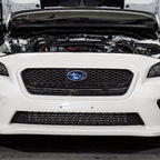 Process West Front Mount Intercooler Kit w/Silver Core, Black Piping for Subaru WRX VA 15-21 [PWFMIC07] - Revzone