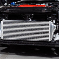 Process West Front Mount Intercooler Kit w/Silver Core, Black Piping for Subaru STI VAB 15-21 [PWFMIC08] - Revzone
