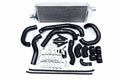 Process West Front Mount Intercooler Kit w/Silver Core, Black Piping for Subaru STI VAB 15-21 [PWFMIC08] - Revzone