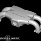 Process West Intake Manifold DBW Reverse Orientation (suits Subaru 06-16 WRX/STI) - Black