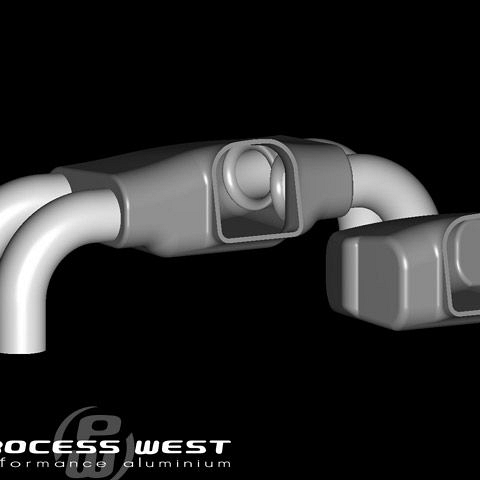 Process West Intake Manifold DBW Stock Orientation (suits Subaru 06-16 WRX/STI) - Raw - Revzone