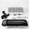 Process West Top Mount Intercooler Kit - Subaru 04-07 Forester XT (with 02 STI Bonnet Scoop) - Silver