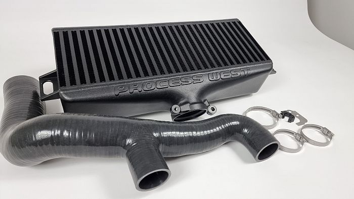 Process West Top Mount Intercooler Kit Black Finish - Subaru WRX VB/VN 22+