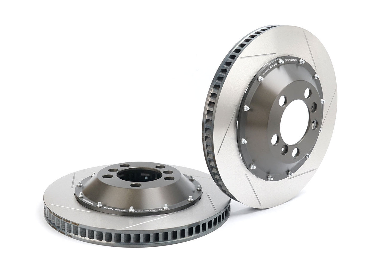 Paragon 2-piece Rotors Front Pair 380mm x 32mm- Porsche 991 GT3 Cup - Revzone