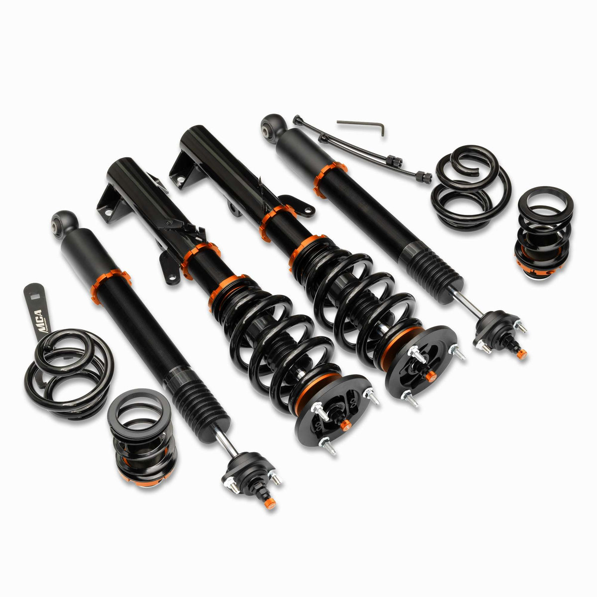 MCA Pro Drag Coilovers - BMW 3 Series E36 90-00 (BMWE36-PDRAG) - MCA Suspension - Revzone