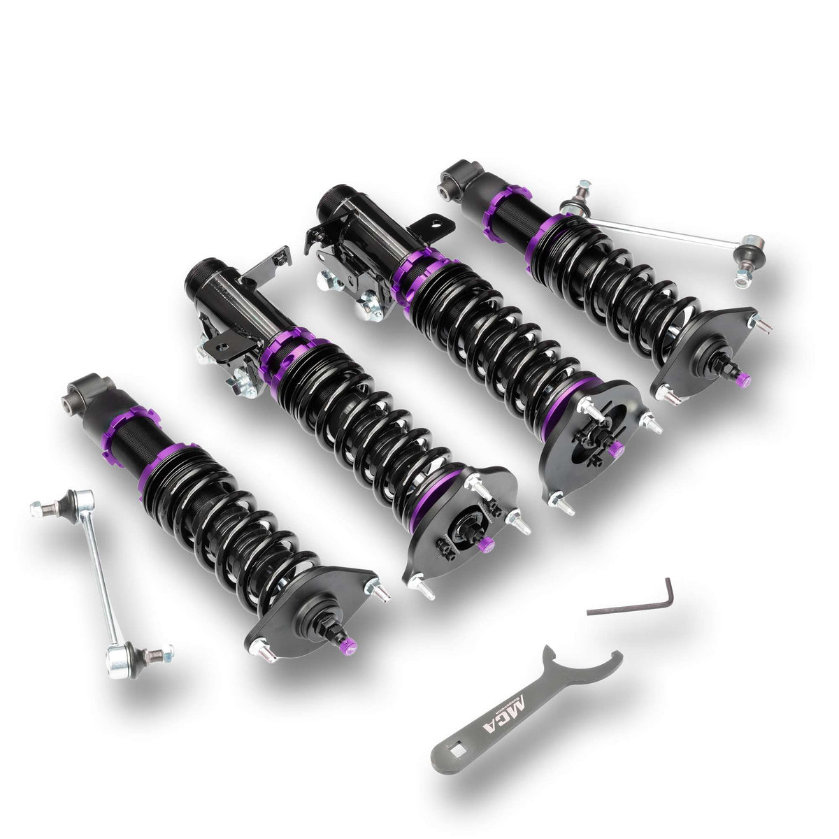 MCA Pro Street Coilovers - Subaru BRZ ZC6 12-21 (BRZ-PST) - MCA Suspension - Revzone