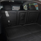Kagu seat back protector fitted in the vehicle - 3D MAXpider - Revzone