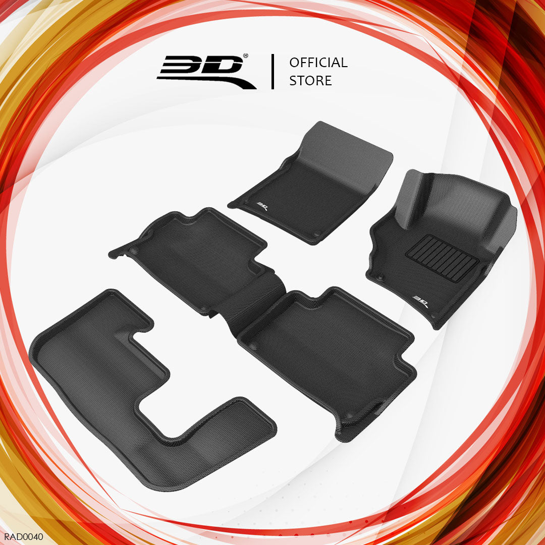 3D MAXpider Kagu all-weather floor liners RAD0040 - Audi Q7 4L - Revzone