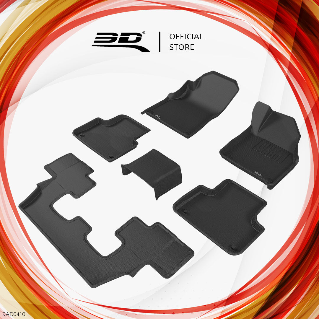3D MAXpider Kagu all-weather floor liners RAD0410 - Audi Q7 4M - Revzone