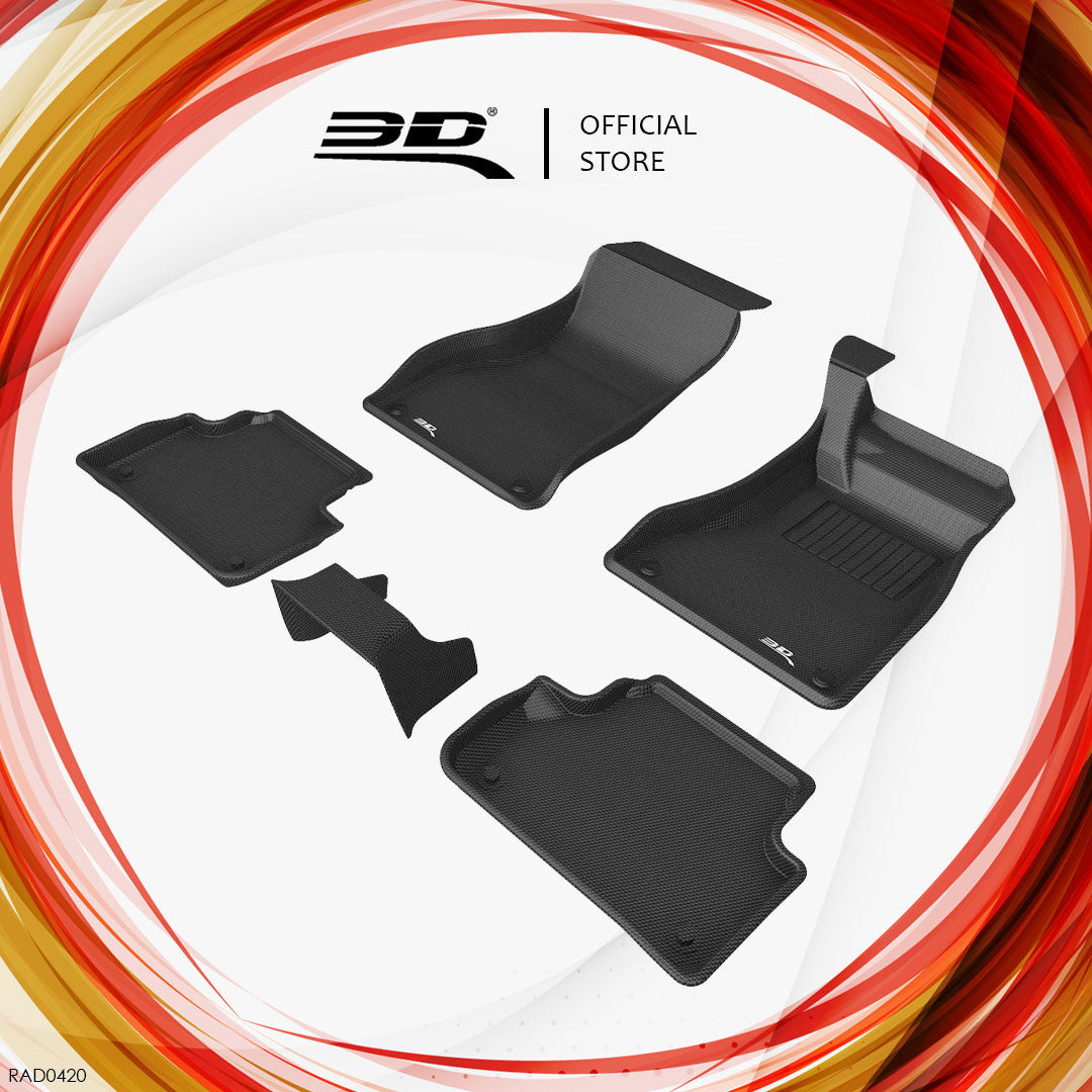 3D MAXpider Kagu all-weather floor liners RAD0420-A5(F15) - Audi A5 F5 - Revzone