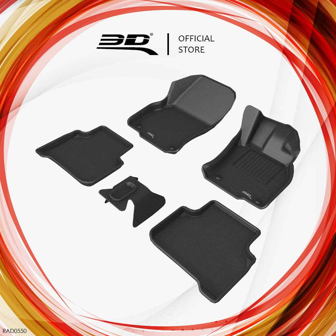 3D MAXpider Kagu all-weather floor liners RAD0550 - Audi Q3 F3 - Revzone