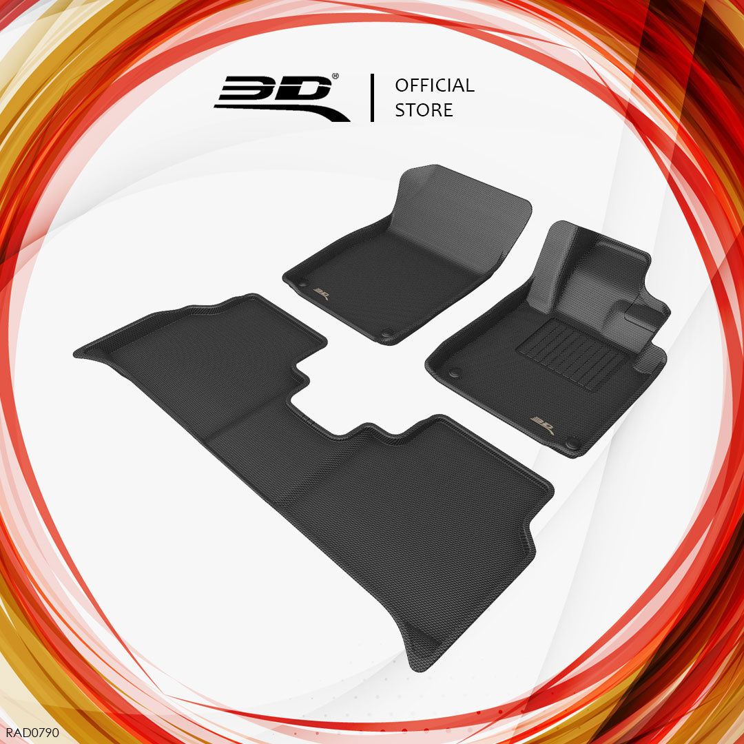 3D MAXpider Kagu all-weather floor liners RAD0790 - Audi Q4 e-tron - Revzone