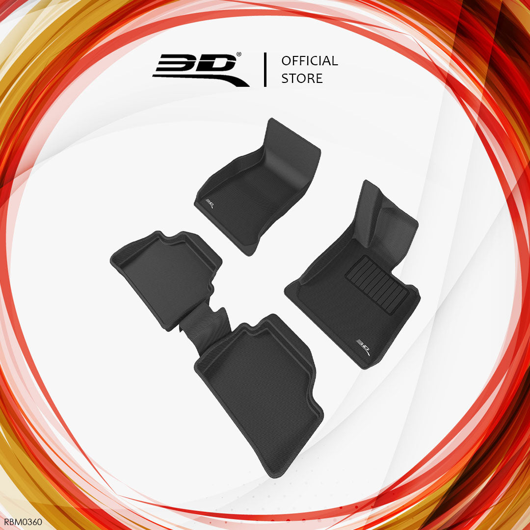 3D MAXpider Kagu all-weather floor liners RBM0360-BMF22 - BMW 2 Series F22 - Revzone
