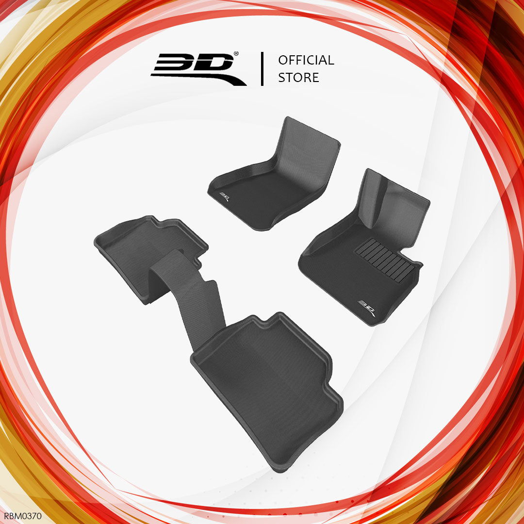 3D MAXpider Kagu all-weather floor liners RBM0370 - BMW 3 Series F30 - Revzone