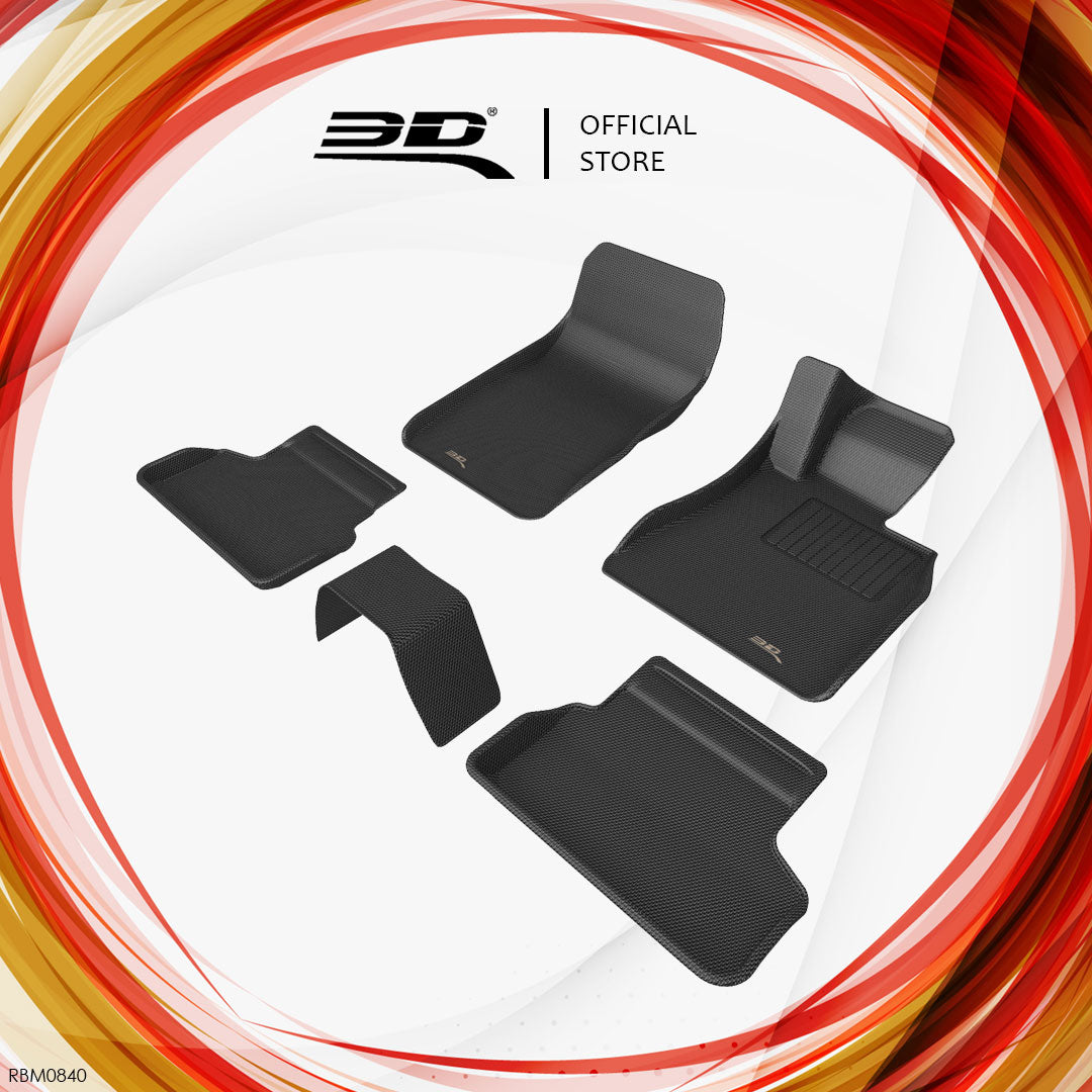 3D MAXpider Kagu all-weather floor liners RBM0840 - BMW 5 Series G30 - Revzone