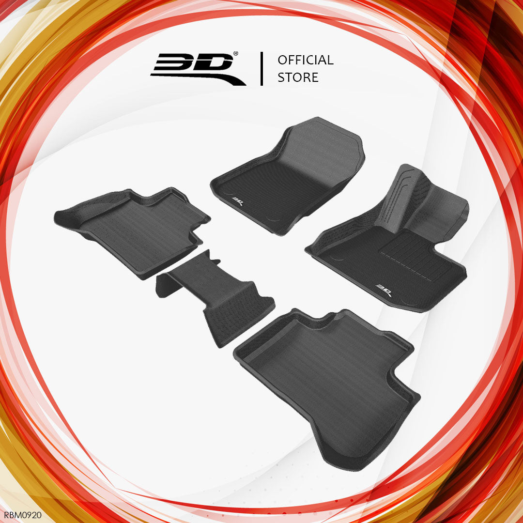 3D MAXpider Kagu all-weather floor liners RBM0920-X4 - BMW X4 G02 - Revzone
