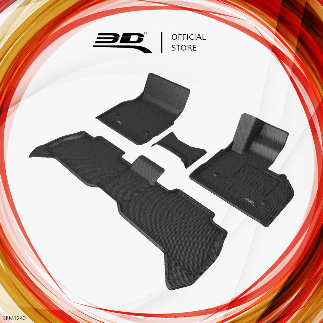 3D MAXpider Kagu all-weather floor liners RBM1240 - BMW iX I20 - Revzone