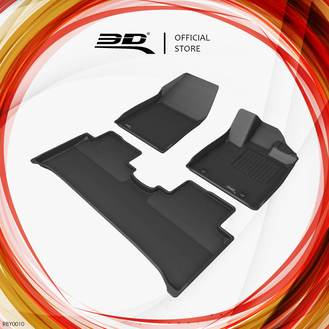 3D MAXpider Kagu all-weather floor liners RBY0010 - BYD Atto 3 - Revzone
