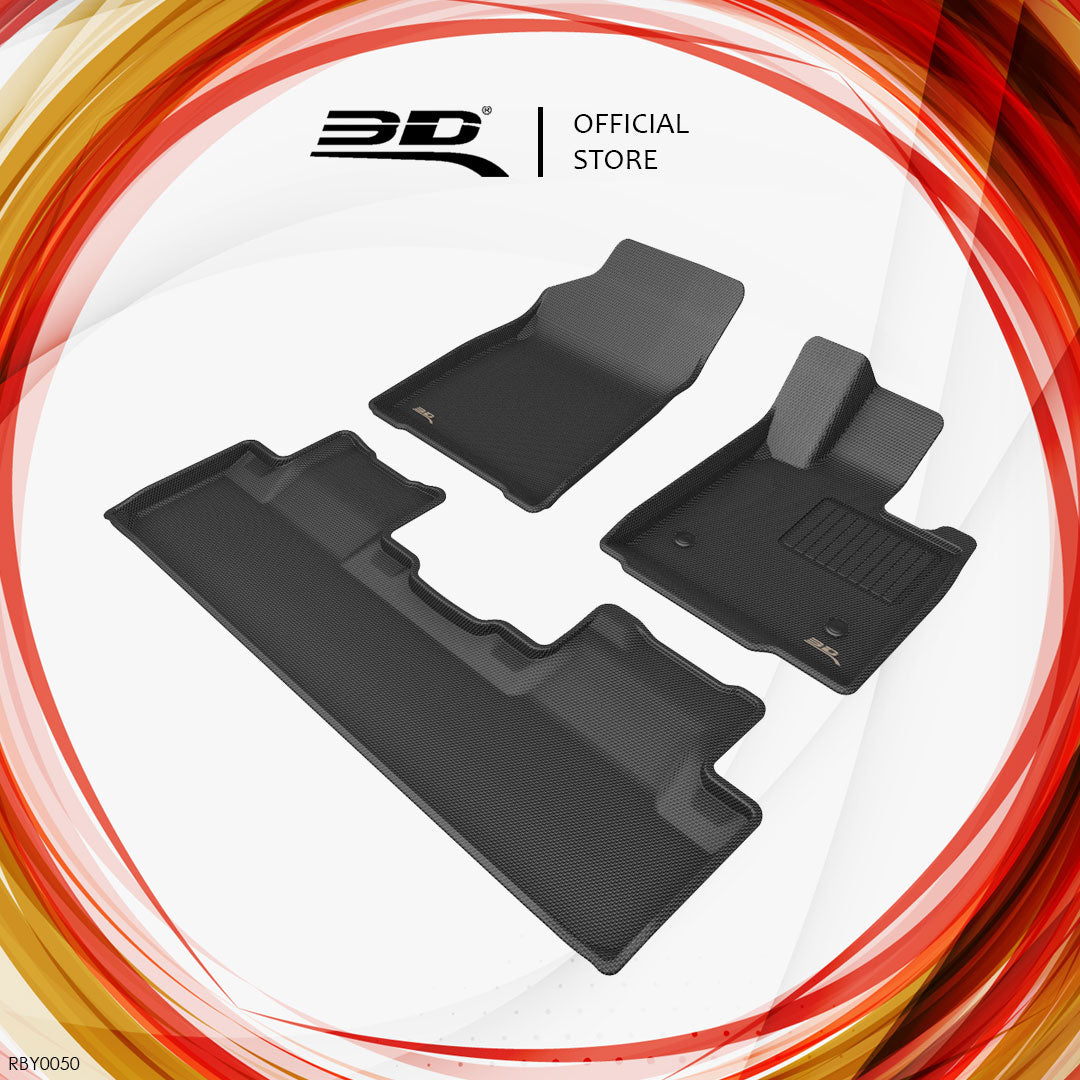 3D MAXpider Kagu all-weather floor liners RBY0050 - BYD Sealion 6 - Revzone