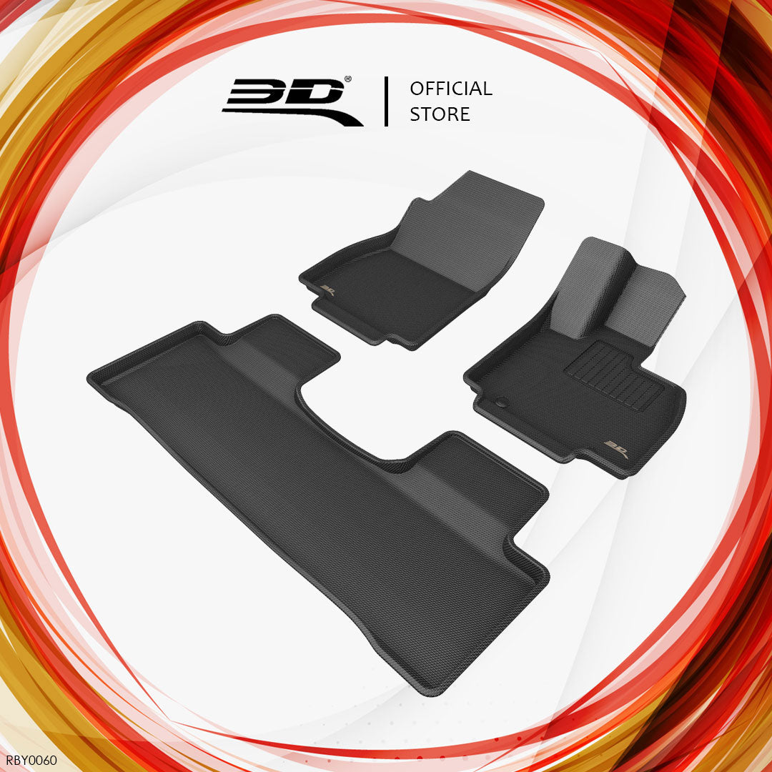3D MAXpider Kagu all-weather floor liners RBY0060 - BYD Sealion 7 - Revzone