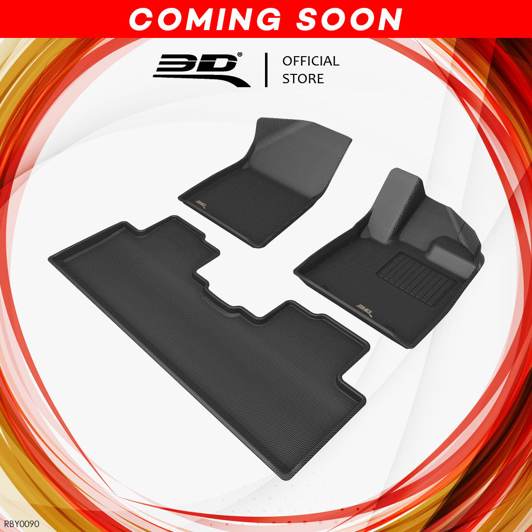 3D MAXpider Kagu all-weather floor liners RBY0090 - BYD Atto 2 - Revzone