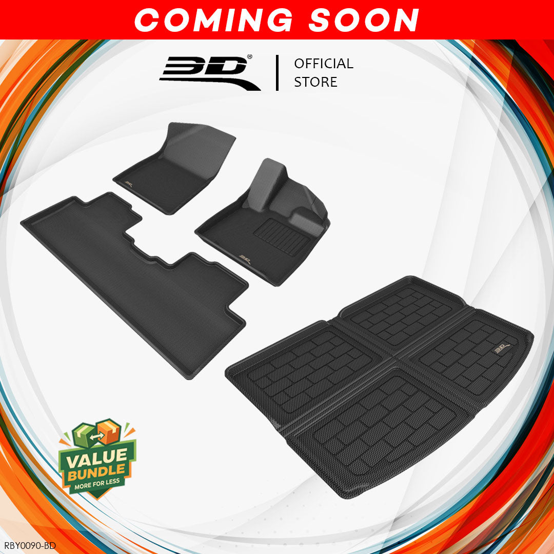 3D MAXpider Kagu all-weather liner bundle RBY0090-BD - BYD Atto 2 - Revzone