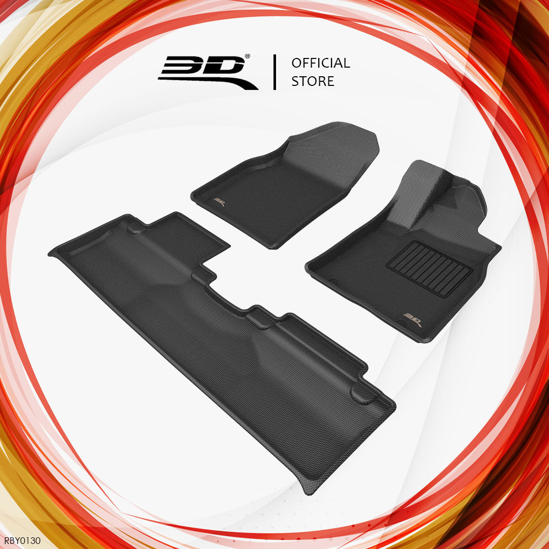 3D MAXpider Kagu all-weather floor liners RBY0130 - BYD Sealion 5 - Revzone