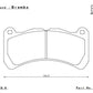 Endless ME20 Brake Pads - Subaru WRX STI VAB 18+ Brembo 6 Pot Calipers