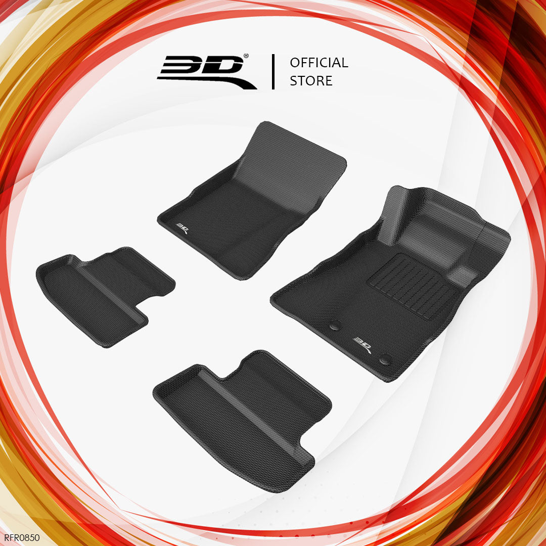 3D MAXpider Kagu all-weather floor liners RFR0850 - Ford Mustang S550 - Revzone