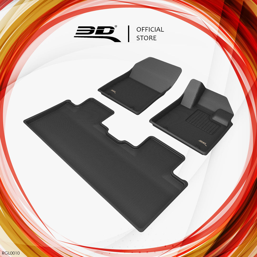 3D MAXpider Kagu all-weather floor liners RGL0010 - Geely EX5 - Revzone