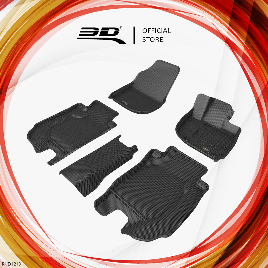 3D MAXpider Kagu all-weather floor liners RHD1210-HR-V - Honda HR-V RV - Revzone