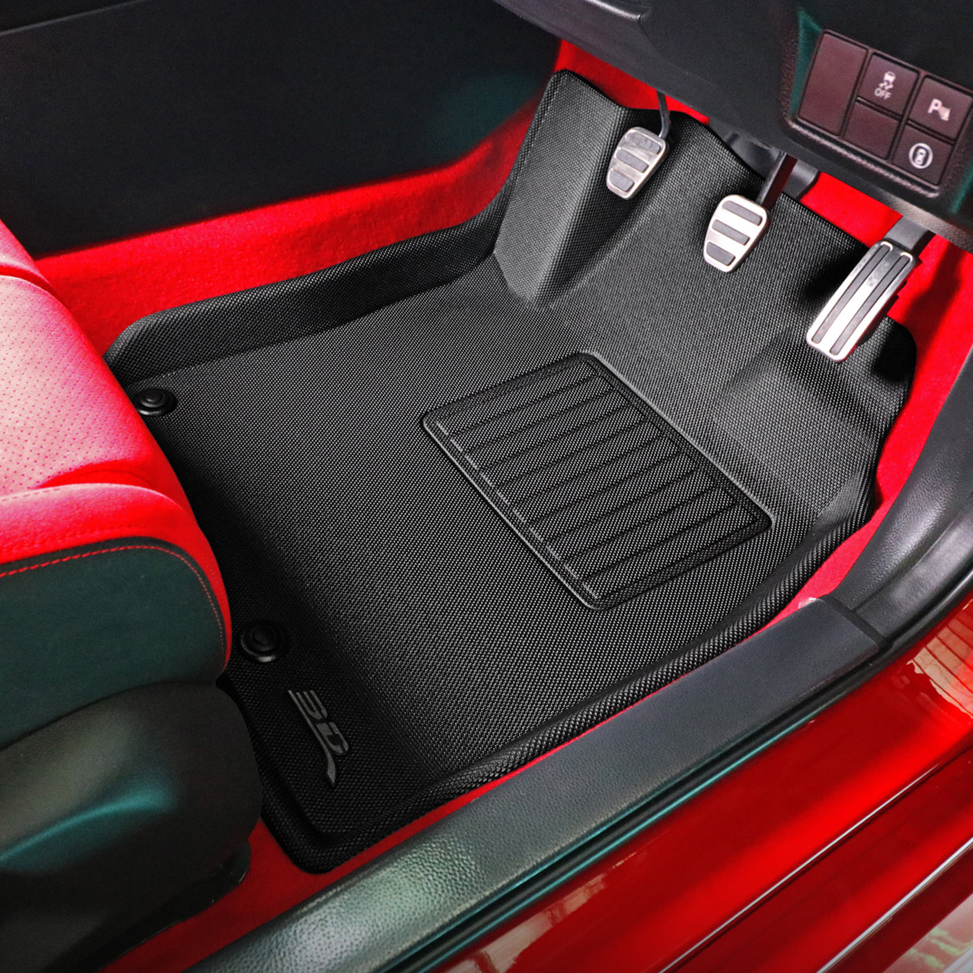 Kagu floor liners fitted in the vehicle - 3D MAXpider - Revzone
