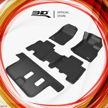 3D MAXpider Kagu All-Weather Floor Liners - Isuzu MU-X 20+