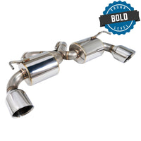 Remark Axle-Back Exhaust V2 Stainless Double Wall Tip - Nissan 370Z Z34 09-22 (RK-A2063N-01) - Remark - Revzone