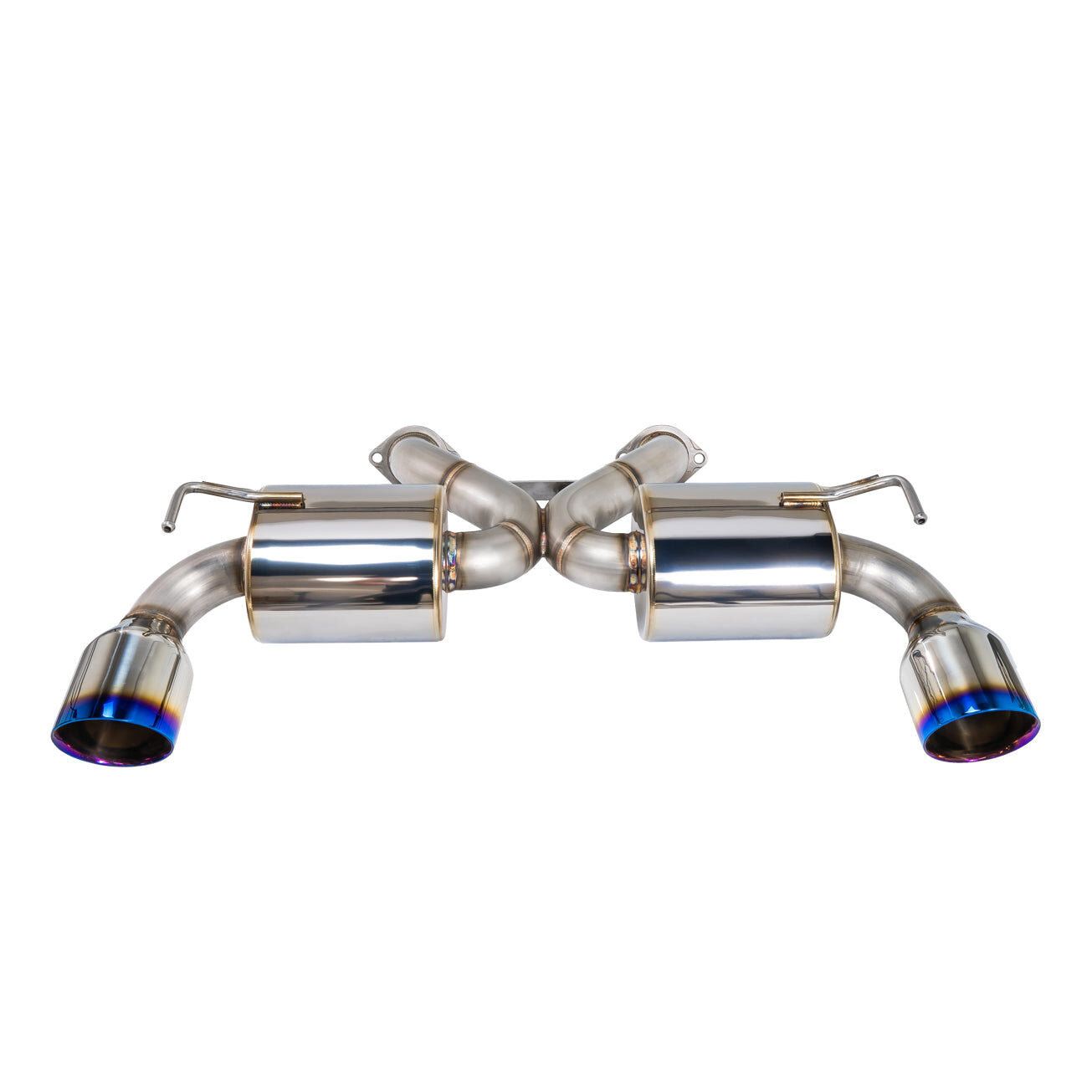 Remark Axle-Back Exhaust V2 Burnt Stainless Double Wall Tip - Nissan 370Z Z34 09-22