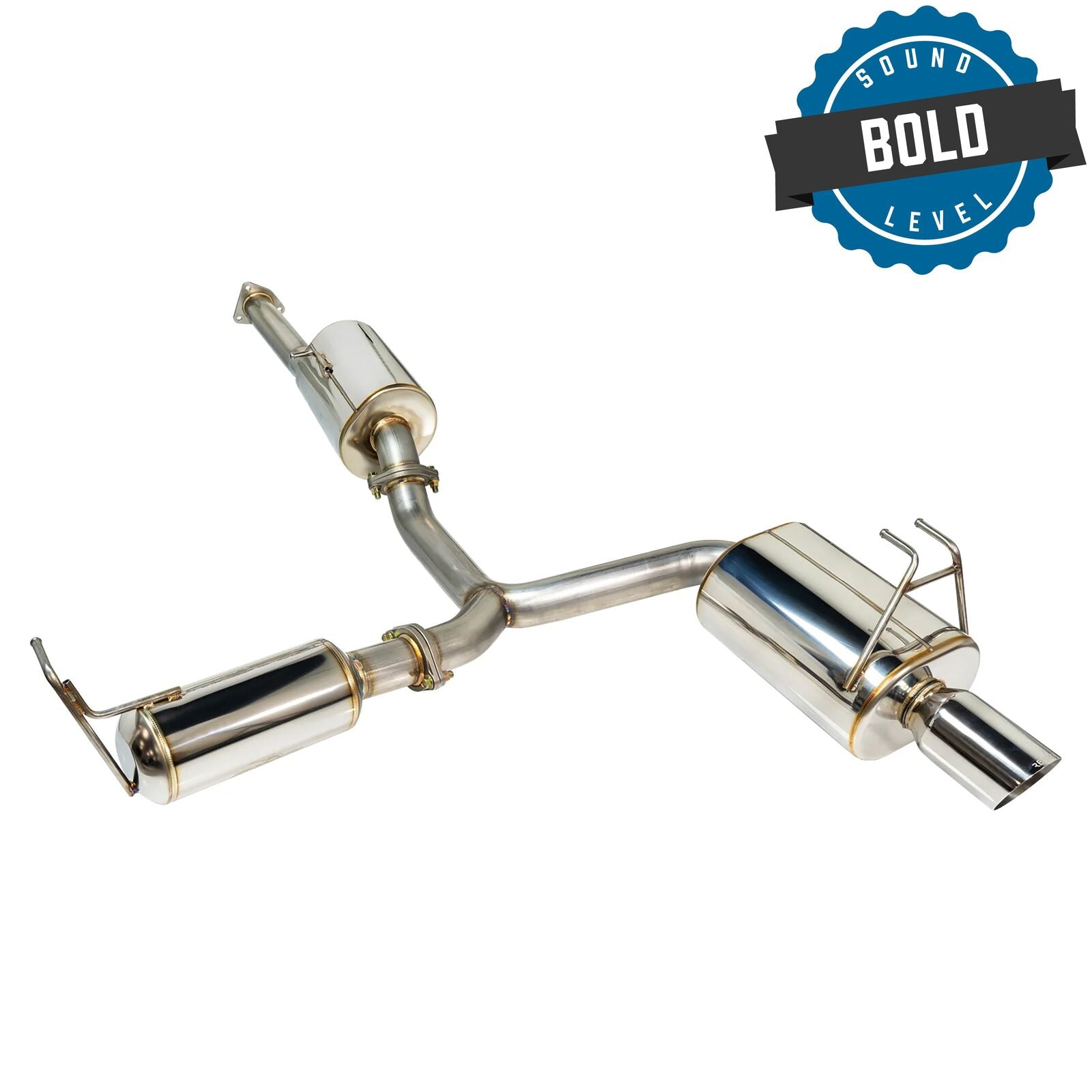 Remark X Zero Auto Factory Cat-Back Exhaust - Honda S2000 AP1/AP2 2000-09 (RK-C1063H-05Z) - Remark - Revzone