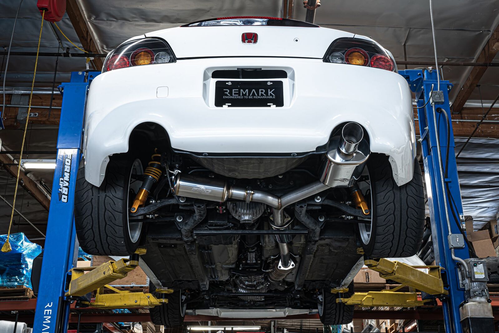 Remark X Zero Auto Factory Cat-Back Exhaust - Honda S2000 AP1/AP2 2000-09