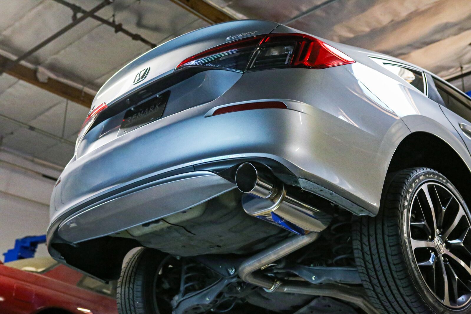 Remark Cat-Back Exhaust Sports Touring Spec Burnt Steel Tip - Honda Civic Sport Sedan FE2 22+