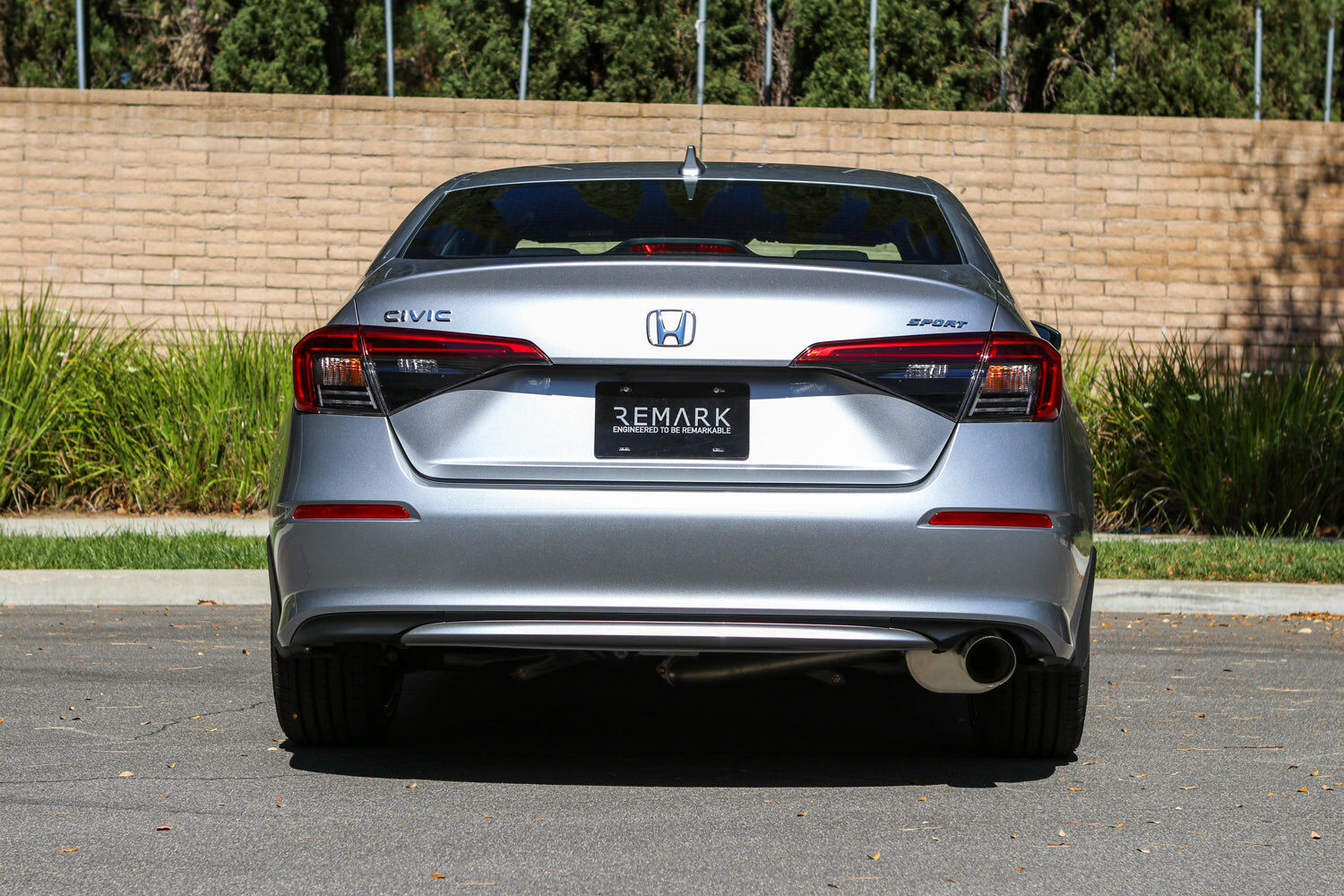 Remark Cat-Back Exhaust Sports Touring Spec Burnt Steel Tip - Honda Civic Sport Sedan FE2 22+