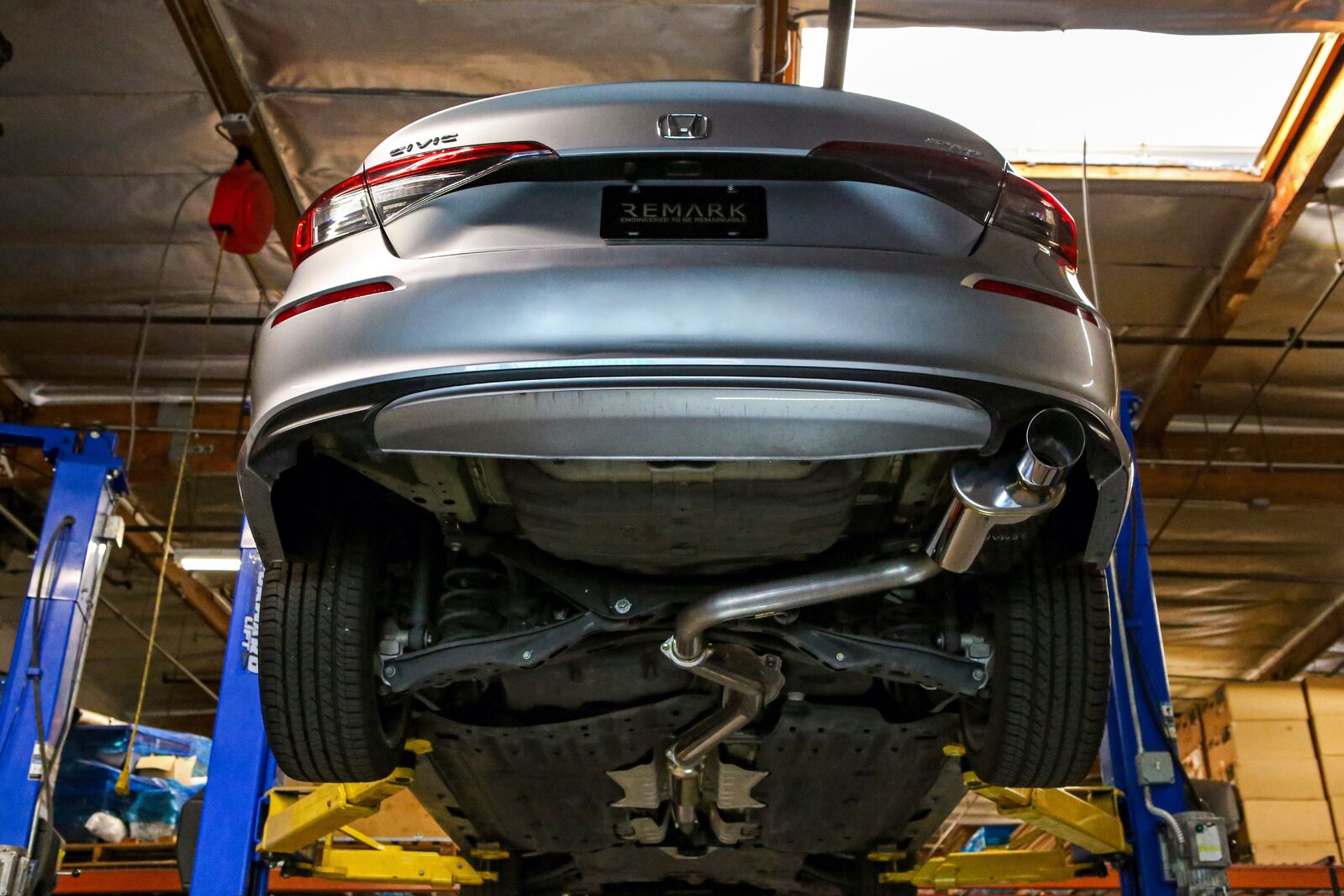 Remark Cat-Back Exhaust Sports Touring Spec Stainless Steel Tip - Honda Civic Sport Sedan FE2 22+