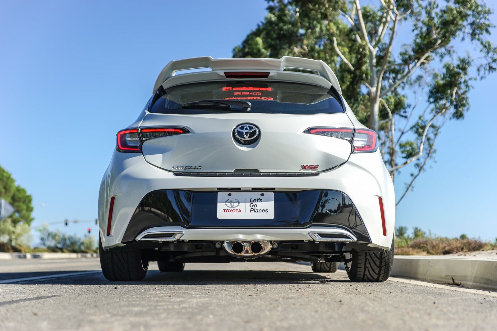 Remark Cat-Back Exhaust Stainless Tip - Toyota Corolla Hatchback E210 19+