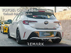 Remark Cat-Back Exhaust Stainless Tip - Toyota Corolla Hatchback E210 19+