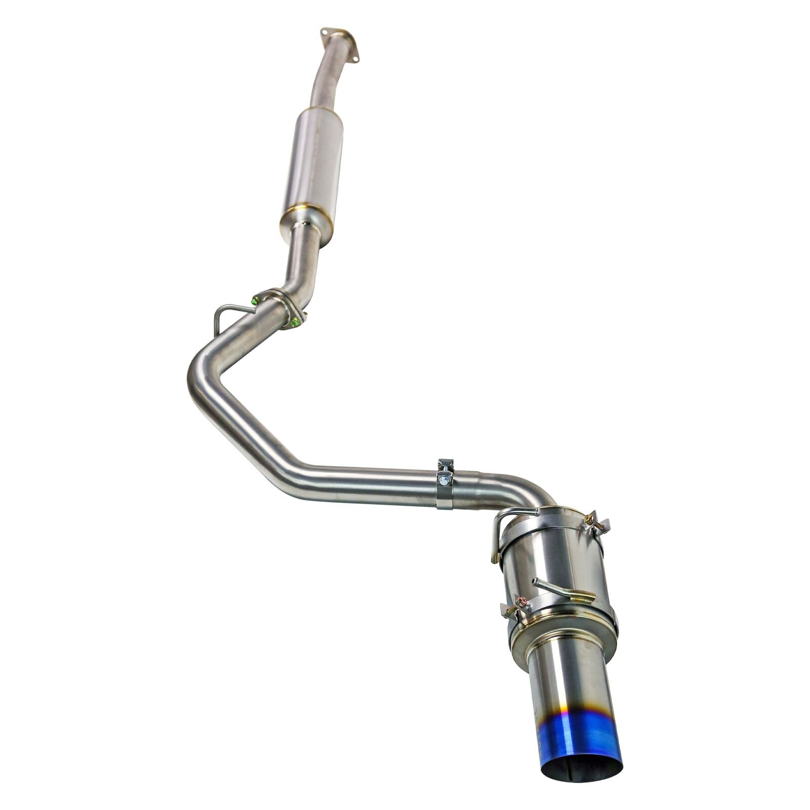Remark Cat-Back Exhaust R1 Spec Single-Exit Full Titanium (Resonated) - Subaru BRZ / Toyota GR86 ZD8/ZN8 22+