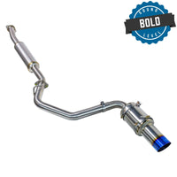 Remark Cat-Back Exhaust R1 Spec Single-Exit Full Titanium (Resonated) - Subaru BRZ / Toyota GR86 ZD8/ZN8 22+ (RK-C1063T-04TFC) - Remark - Revzone